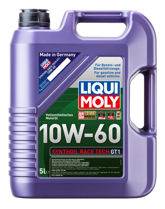 SYNTHOIL RACE TECH GT1 10W-60 5L