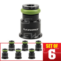 Raceworks Injector Extensions Short ->3/4 14mm-14mm ALY-106BK