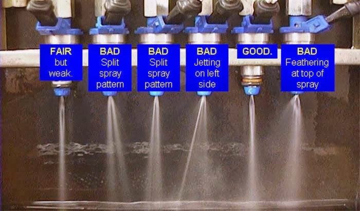 Injector Test and Clean Petrol injectors only