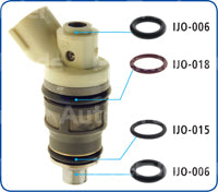Oring kit to suit Toyota Side Feed