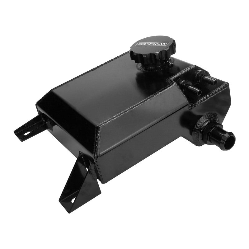 Proflow Coolant Overflow Expansion Tank, Recirculating, For Ford Falcon Barra, XR6 BA/BF/FG, Fabricated Aluminium