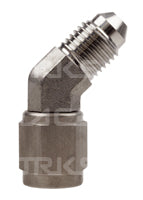 Raceworks Female to Male AN Swivel - 45 Degree