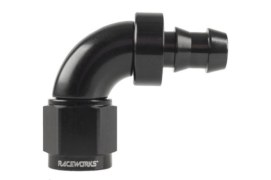 Raceworks 400 Series Push Lok - 90 Degree