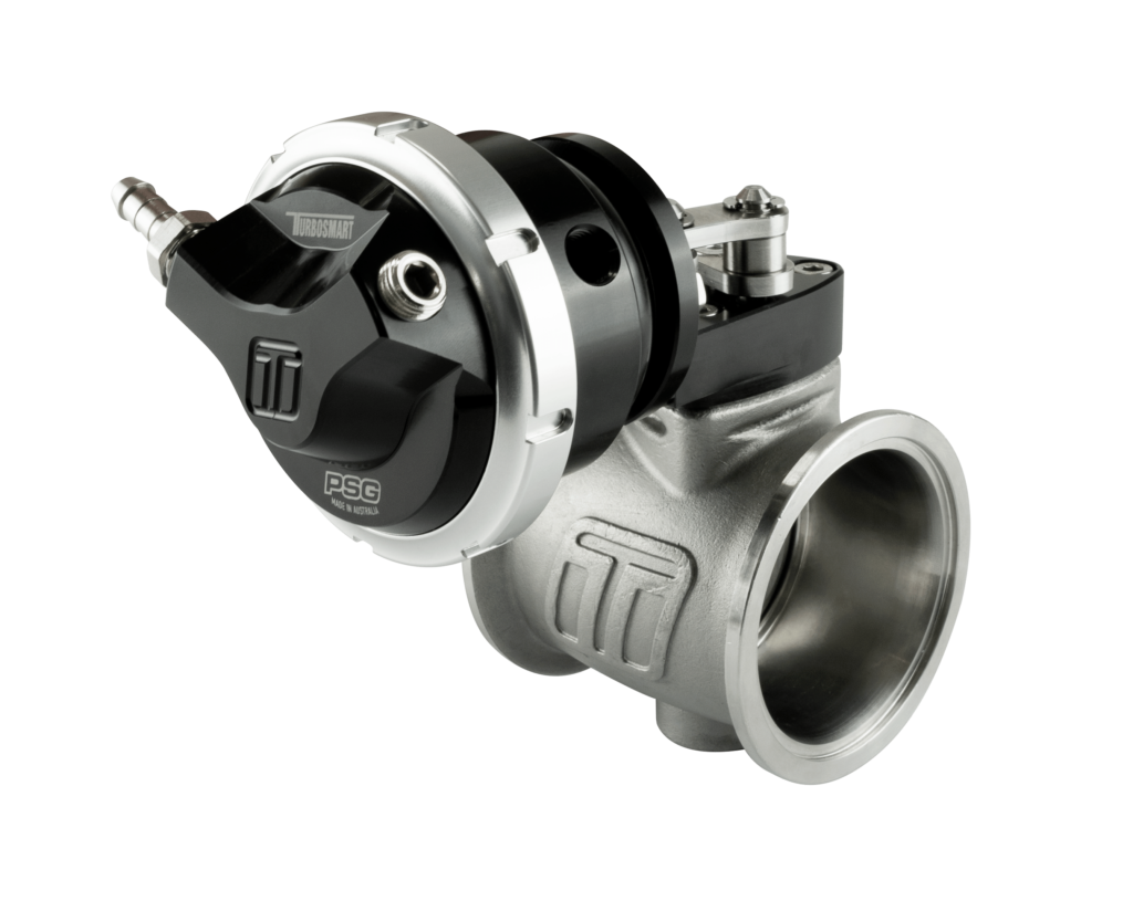 Pneumatic Straight Gate 6psi External Wastegate (Black)