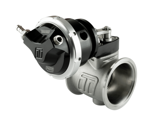 Pneumatic Straight Gate 6psi External Wastegate (Black)