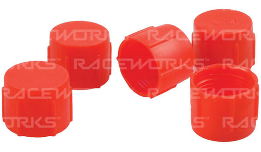 Raceworks AN Plastic Flare Cap 5 PACK