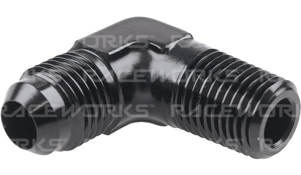Raceworks AN to NPT Adaptors - 90 Degree