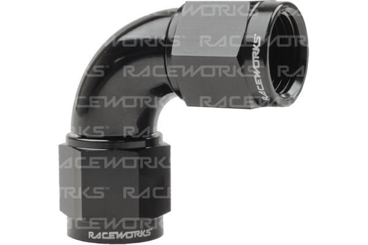 Raceworks AN Female to Female Swivel - 90 Degree