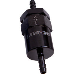 Aeroflow  30 Micron Billet Fuel Filter  Barb ends