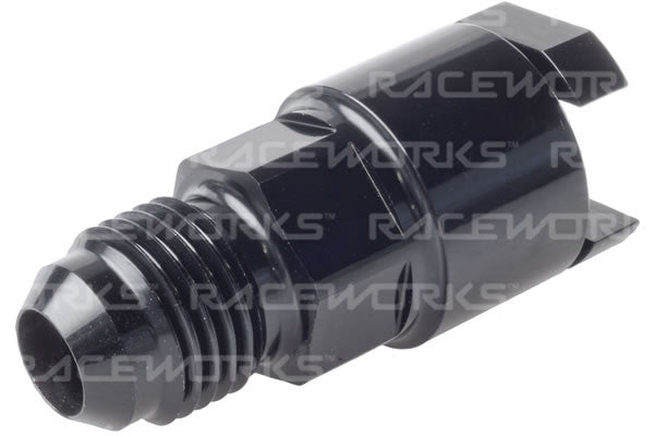 Buy Raceworks Female AN4 To Barb 1/4In Straight RWF-411-04BK Online Buy Raceworks Female AN4 To Barb 1/4In Straight RWF-411-04BK Online