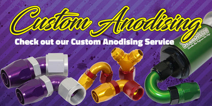Speedflow 400 Series 90 degree hose ends