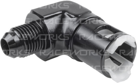 Raceworks Female EFI Adaptor - 90 Degree
