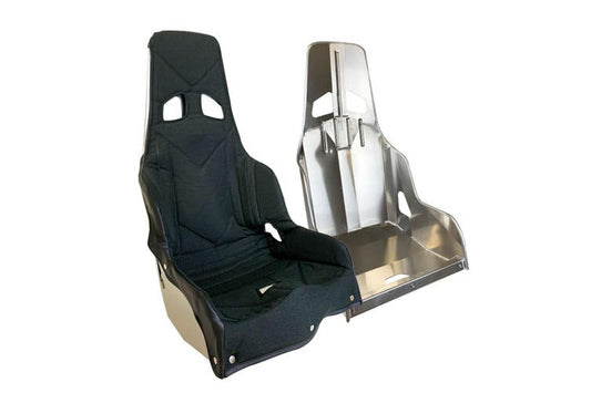 Proforce Seat, Aluminium, 16 series Economy Drag with Vinyl Cover Black, Highback, 20 Degree Layback
