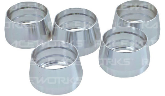 Raceworks 200 Series Teflon Hose Olive Inserts - 5pce
