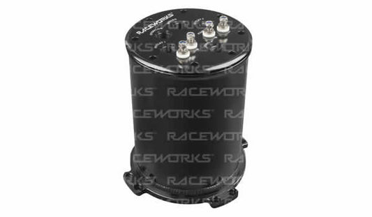 Raceworks Surge Tank 2.8L Suits Single/Twin 39MM-40MM Intank Pumps ALY-083BK